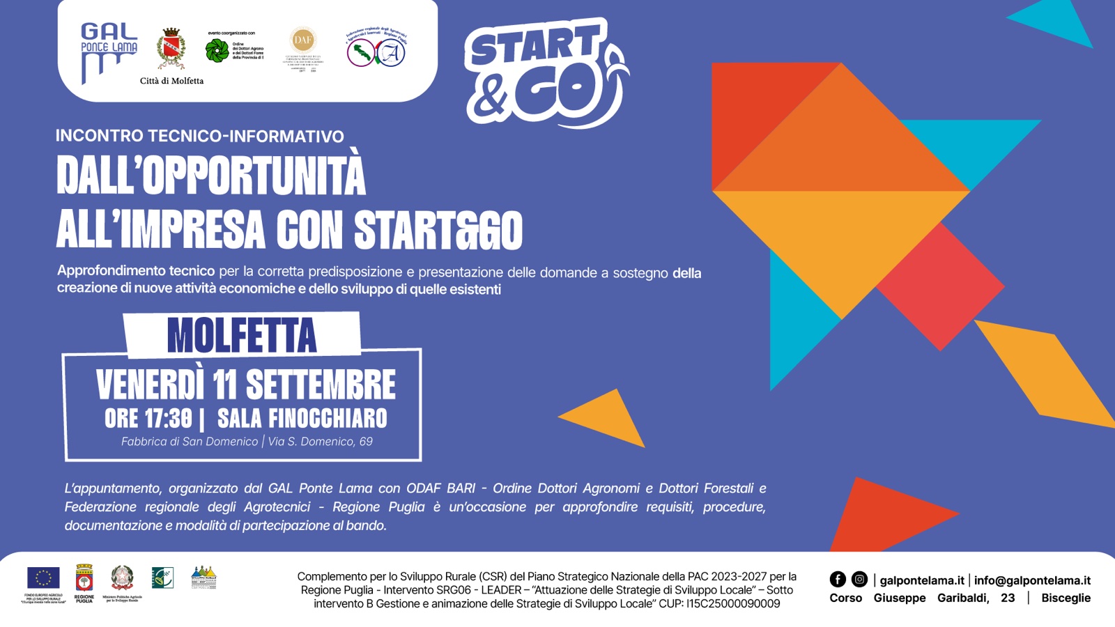 Dall'opportunità all'impresa con Start&Go